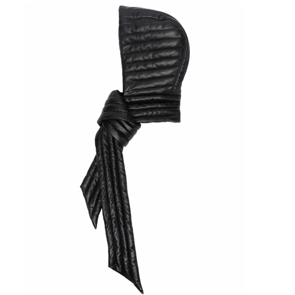Nanushka Quilted Hooded Scarf